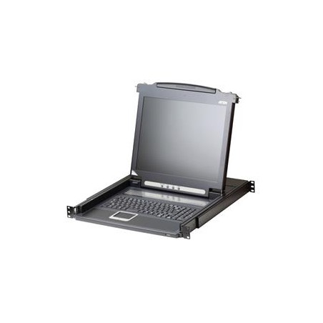 Aten console, 19" LCD, rack 19", kláv., touchpad