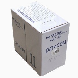 DATACOM UTP Cat5e PVC kabel 305m (lanko) černý 1155