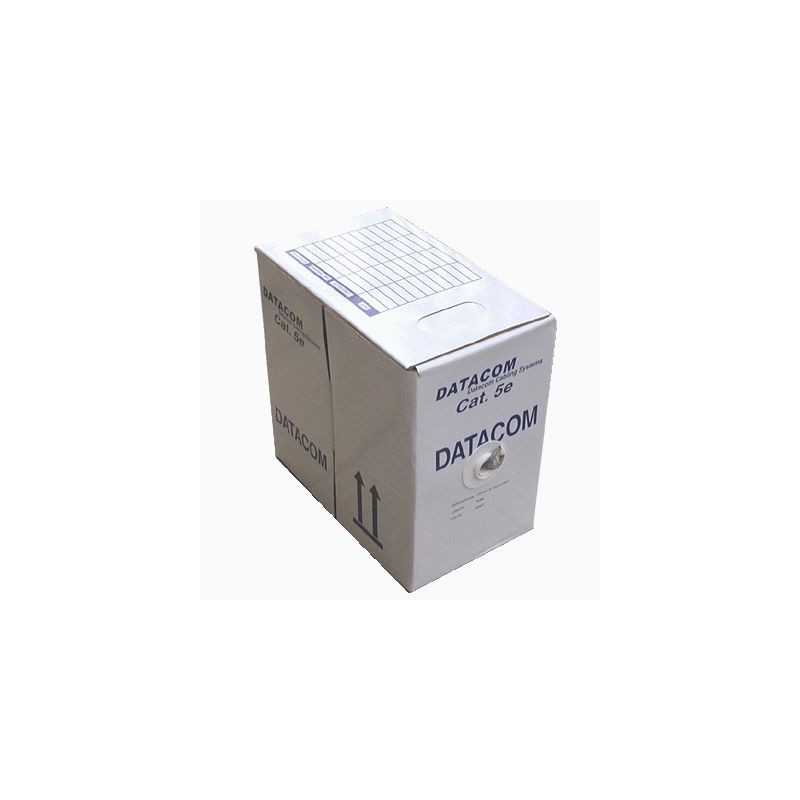 DATACOM UTP Cat5e PVC kabel 305m (lanko) černý 1155
