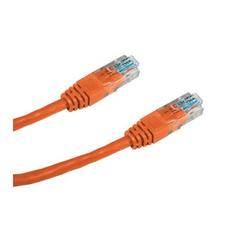 DATACOM patch cord UTP cat5e 2M oranžový
