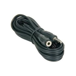 PREMIUMCORD Kabel audio 3,5mm Jack - Jack prodlužovací 10m (M/F, stereo)