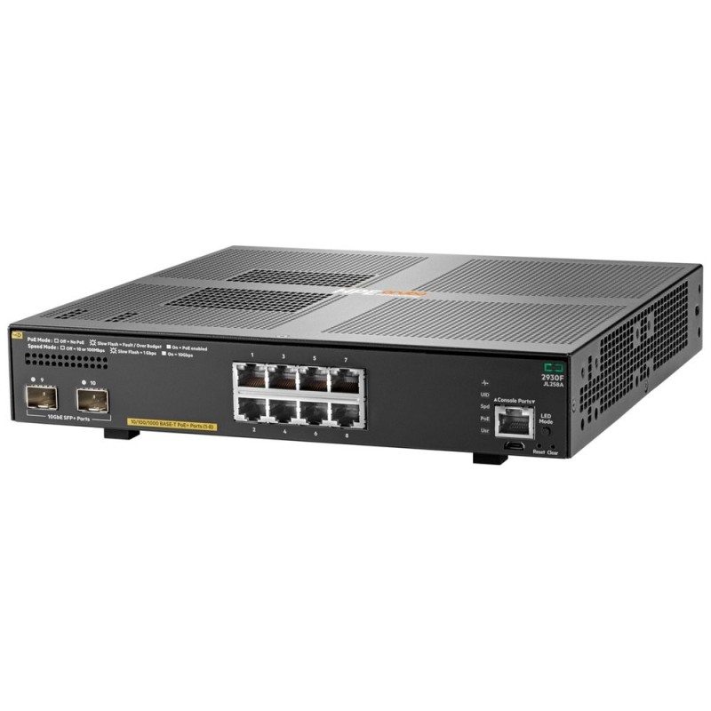Aruba 2930F 8G PoE+ 2SFP+ Swch