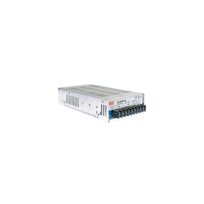 MEANWELL - SD-200B-48 - DC/DC měnič napětí z 19-36V na 48V (200W)