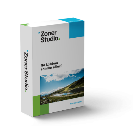 Školní licence: Zoner Studio pro 20 počítačů