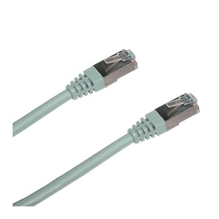DATACOM Patchkabel 3m,FTP,Cat5e , RJ45, šedý