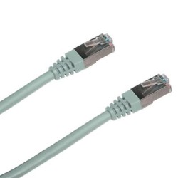 DATACOM Patchkabel 20m,FTP,Cat5e , RJ45, šedý