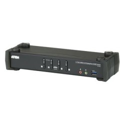 ATEN 4-port 4K DisplayPort KVMP USB3.0, audio