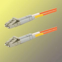 Optický patchkabel duplex LC-LC, 50/125 um MM, 2m, OM2