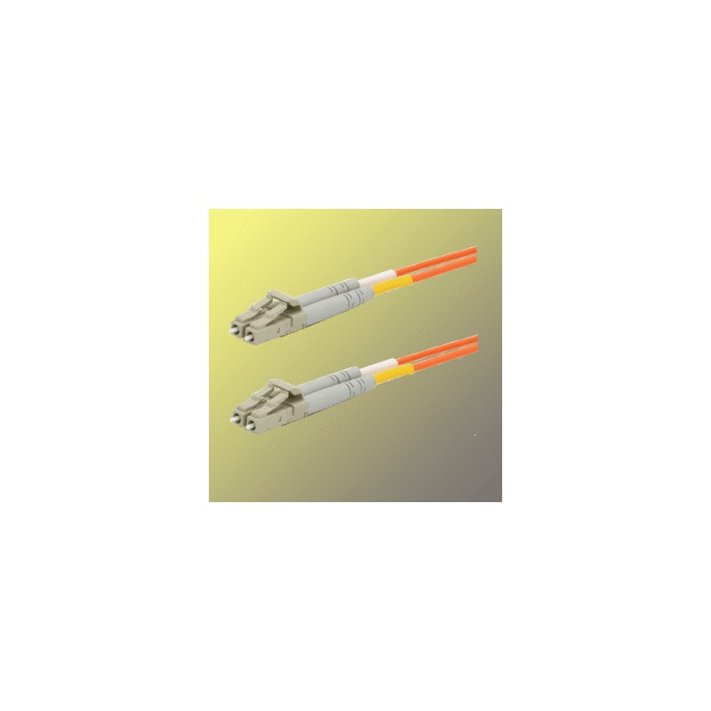 Optický patchkabel duplex LC-LC, 50/125 um MM, 2m, OM2