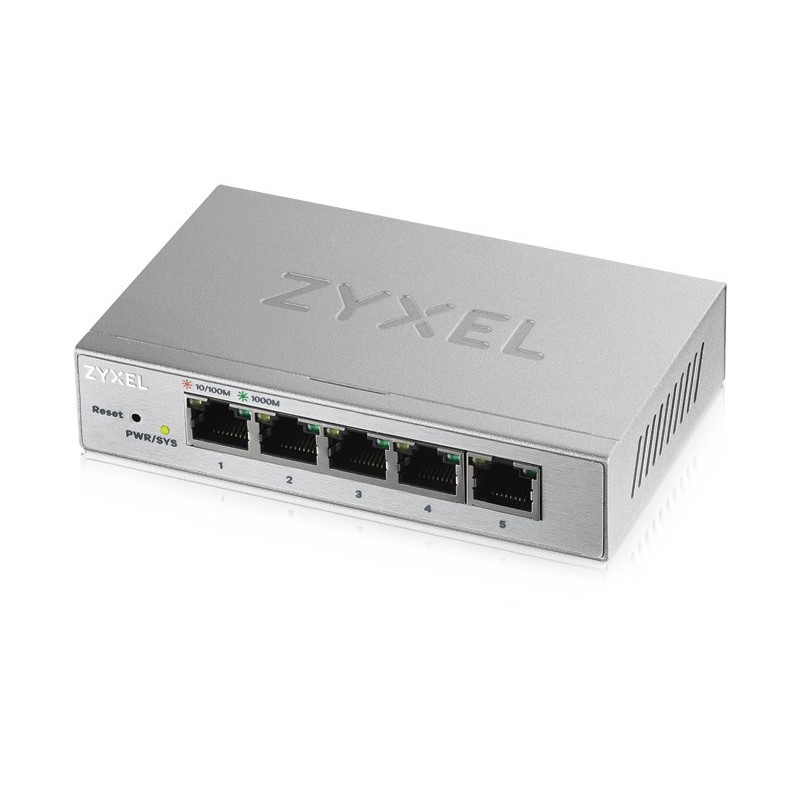 Zyxel GS1200-5 5-port Desktop Gigabit Web Smart switch