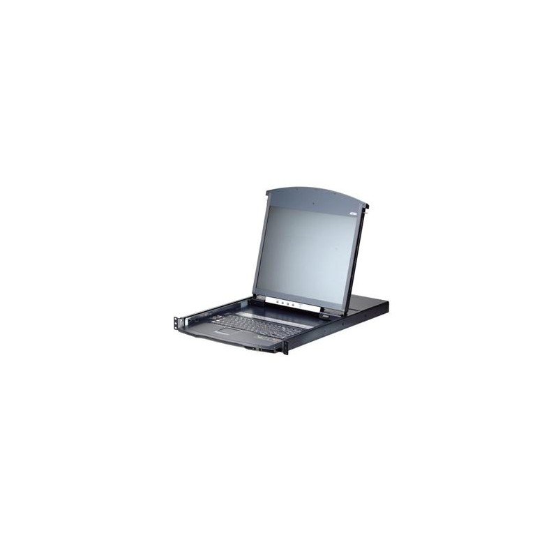 ATEN 16-port Cat.5 KVM PS/2+USB, OSD, 19", 2 příst