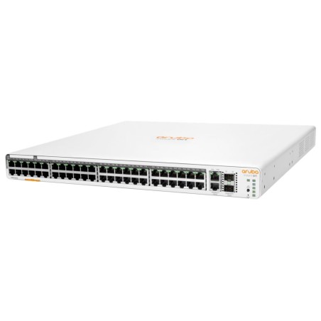 HPE Networking Instant On Switch 40p Gigabit CL4 8p Gigabit CL6 PoE 2p 10GBT 2p SFP+ 600W 1960 (JL809A)