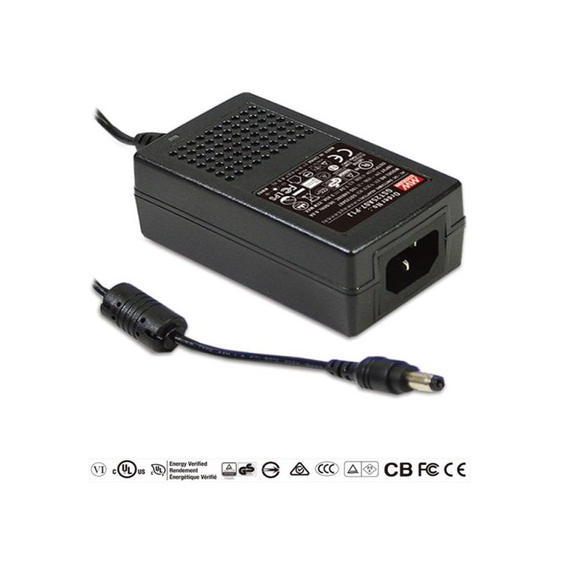 MEANWELL - GST25A05-P1J - Stolní napájecí zdroj 5V 25W