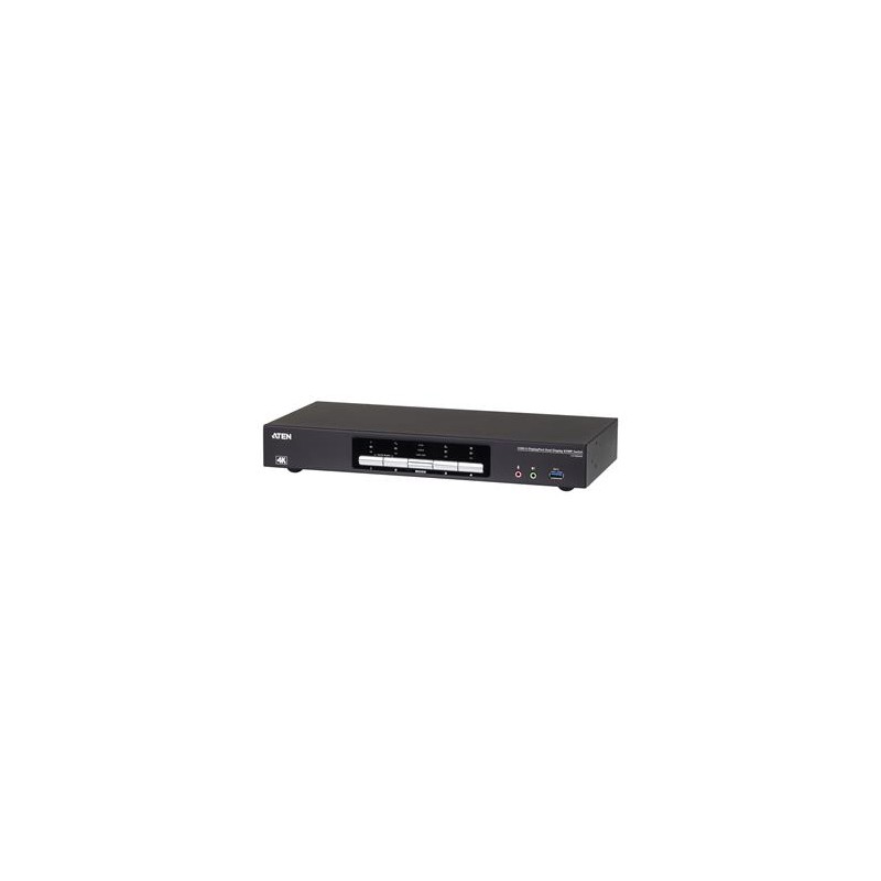 ATEN 4-port USB3.0 4K DisplayPort Dual Display KVM