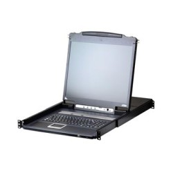 ATEN 16-Port KVM PS/2+USB, OSD, rack, 17" LED LCD,