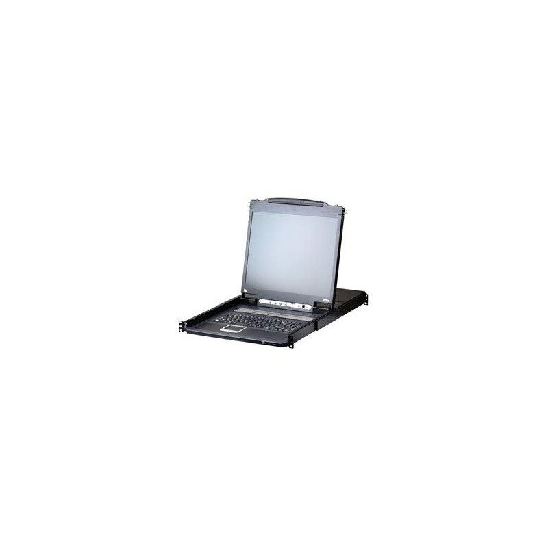 ATEN 16-Port KVM PS/2+USB, OSD, rack, 17" LED LCD,