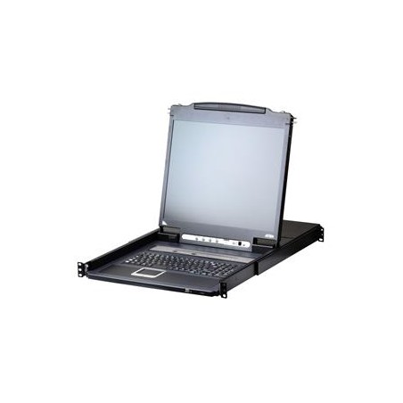 ATEN 16-Port KVM PS/2+USB, OSD, rack, 17" LED LCD,