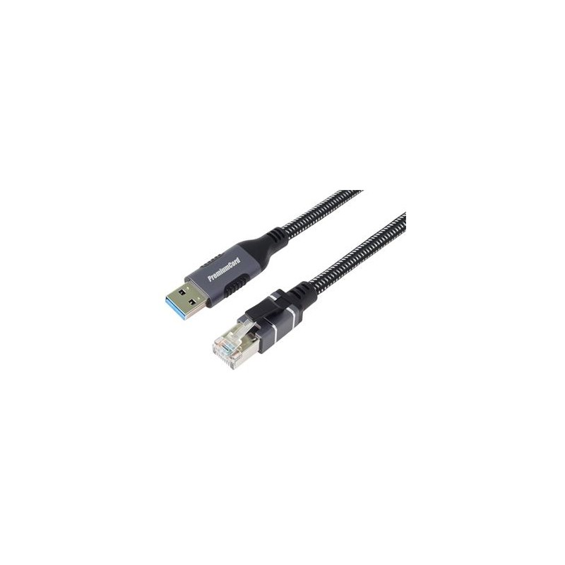 Ethernet. kabel USB3.2- LAN RJ45 10/100/1000, 1m T99KUNET1