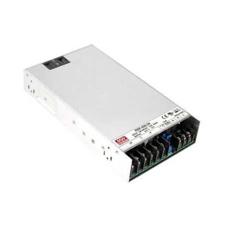 MEANWELL - RSP-500-24 - Průmyslový napájecí spínaný zdroj uzavřený 24V 21A (500W)