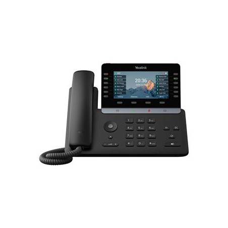 Yealink SIP-T85W SIP telefon, PoE, 5,5"bar. LCD, GigE, 16 SIP účtů, BT, Wi-Fi 6