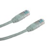 DATACOM Křížený UTP patch kabel 1m Cat5e šedý