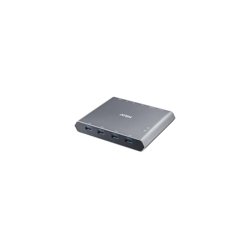 ATEN 2-Port 4K DisplayPort USB-C KVM Dock switch