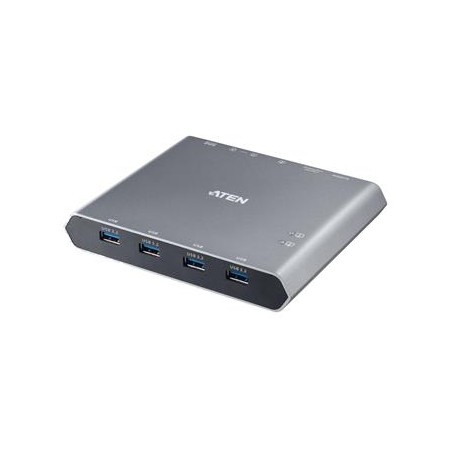 ATEN 2-Port 4K DisplayPort USB-C KVM Dock switch
