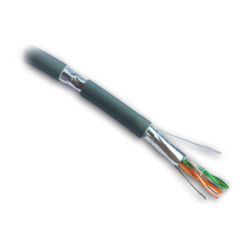 DATACOM FTP Cat5e kabel LSOH 305m (lanko) šedý