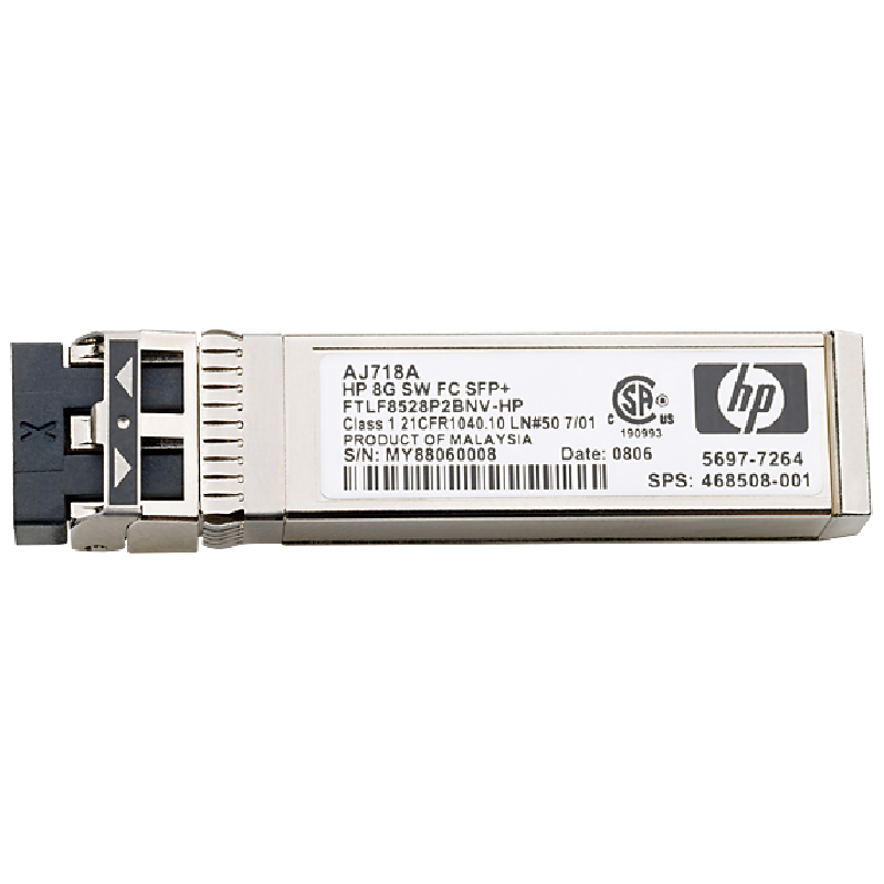 HP 8Gb Short Wave FC SFP+ 1 Pack
