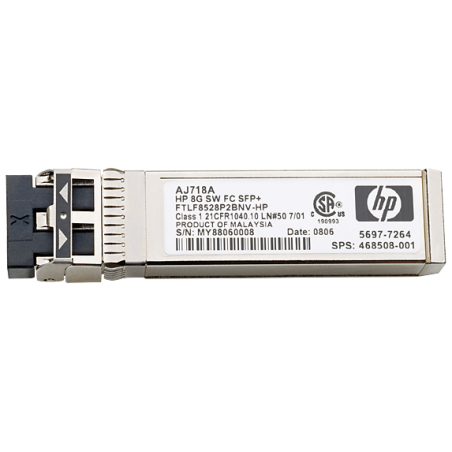 HP 8Gb Short Wave FC SFP+ 1 Pack