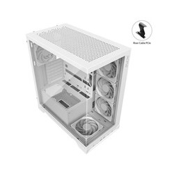 ADATA XPG case INVADER X Mid-Tower, bez zdroje, 5x 120mm Fan, Bílá