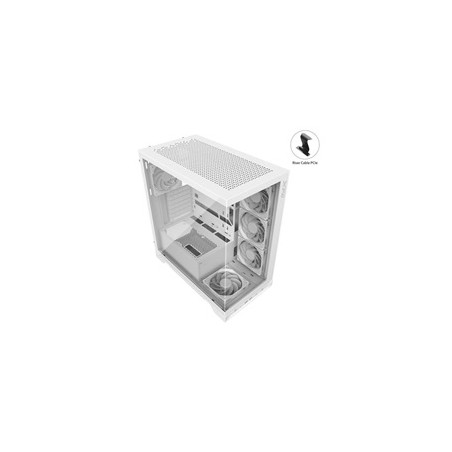 ADATA XPG case INVADER X Mid-Tower, bez zdroje, 5x 120mm Fan, Bílá
