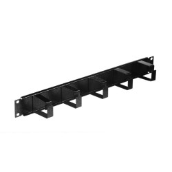 Vyvazovací panel 19" 1U BK ocelový VP-01 VP-1-1-00-B