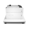 HP Clr LJ 1x550/2000 Sht HCI Feedr Stand