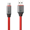 Tactical Fat Man 2.0 Cable USB-A/USB-C 1m Red