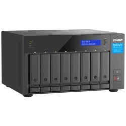 QNAP TVS-h874X-i9-64G (16core (i9), ZFS, 64GB RAM, 8x SATA, 2x M.2 NVMe, 2x PCIe, 2x2,5GbE, 2x10GbE)