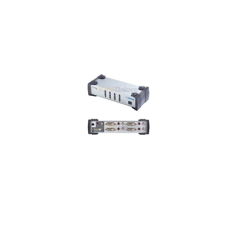 ATEN DVI video přepínač 4 PC - 1 DVI monitor+4xcin
