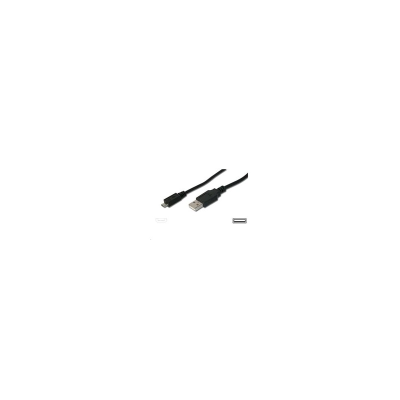 PREMIUMCORD Kabel USB 2.0 A - Micro B propojovací 1m