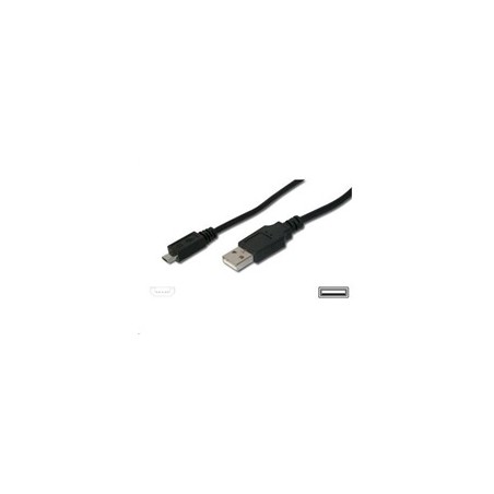PREMIUMCORD Kabel USB 2.0 A - Micro B propojovací 1m