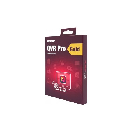 QNAP LIC-SW-QVRPRO-GOLD-EI - QNAP QVR Pro License - 8 dalších kamer a neomezené přehrávání