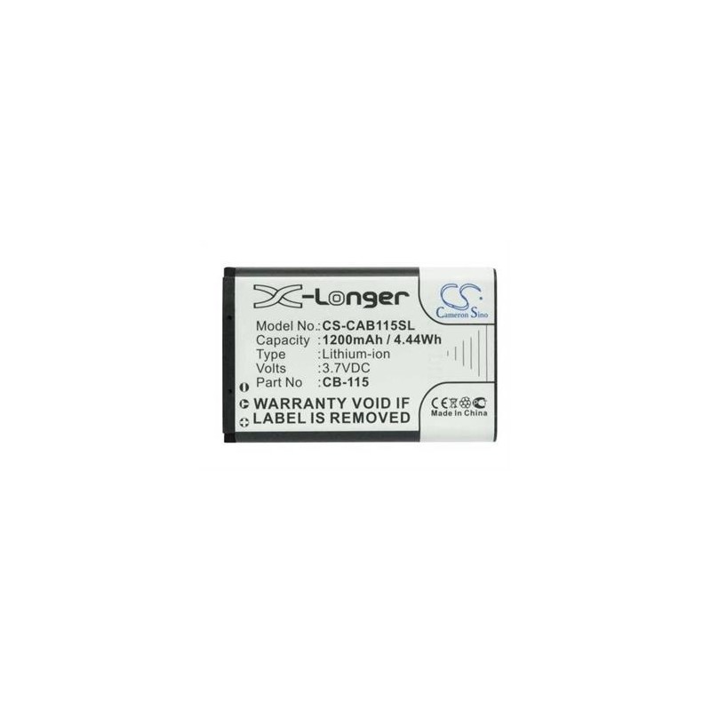 Baterie pro Caterpillar CAT B100 1200mAh, Li-ion