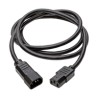 HPE 2.0m 10A C13-C14 Blk Jpr Cord
