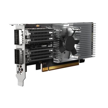 QNAP QXG-100G2SF-E810 - 100GbE (2porty) PCIe karta nízký profil PCIe Gen4 x16