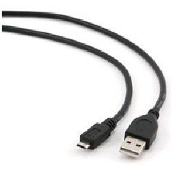 GEMBIRD Kabel USB 2.0 A-Micro B propojovací 1,8m (černý)