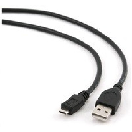GEMBIRD Kabel USB 2.0 A-Micro B propojovací 1,8m (černý)