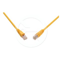 SOLARIX patch kabel CAT6 UTP PVC 0,5m žlutý snag proof