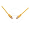SOLARIX patch kabel CAT6 UTP PVC 0,5m žlutý snag proof