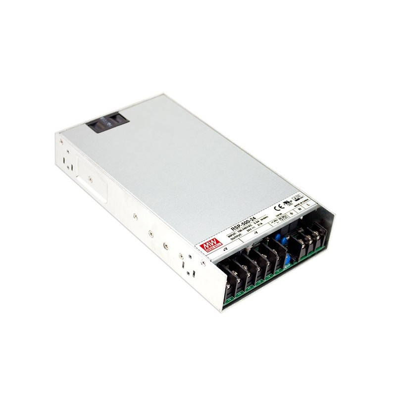 MEANWELL RSP-320-27 Průmyslový napájecí spínaný zdroj uzavřený 27V (320W)
