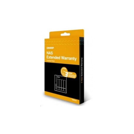 QNAP prodloužená záruka pro NAS, typ YELLOW-3Y-El, elektronická licence