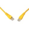 SOLARIX patch kabel CAT6 UTP PVC 3m žlutý snag proof